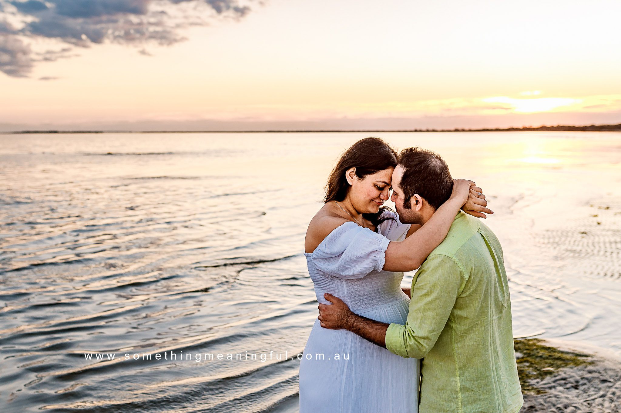 maternity photos with dad