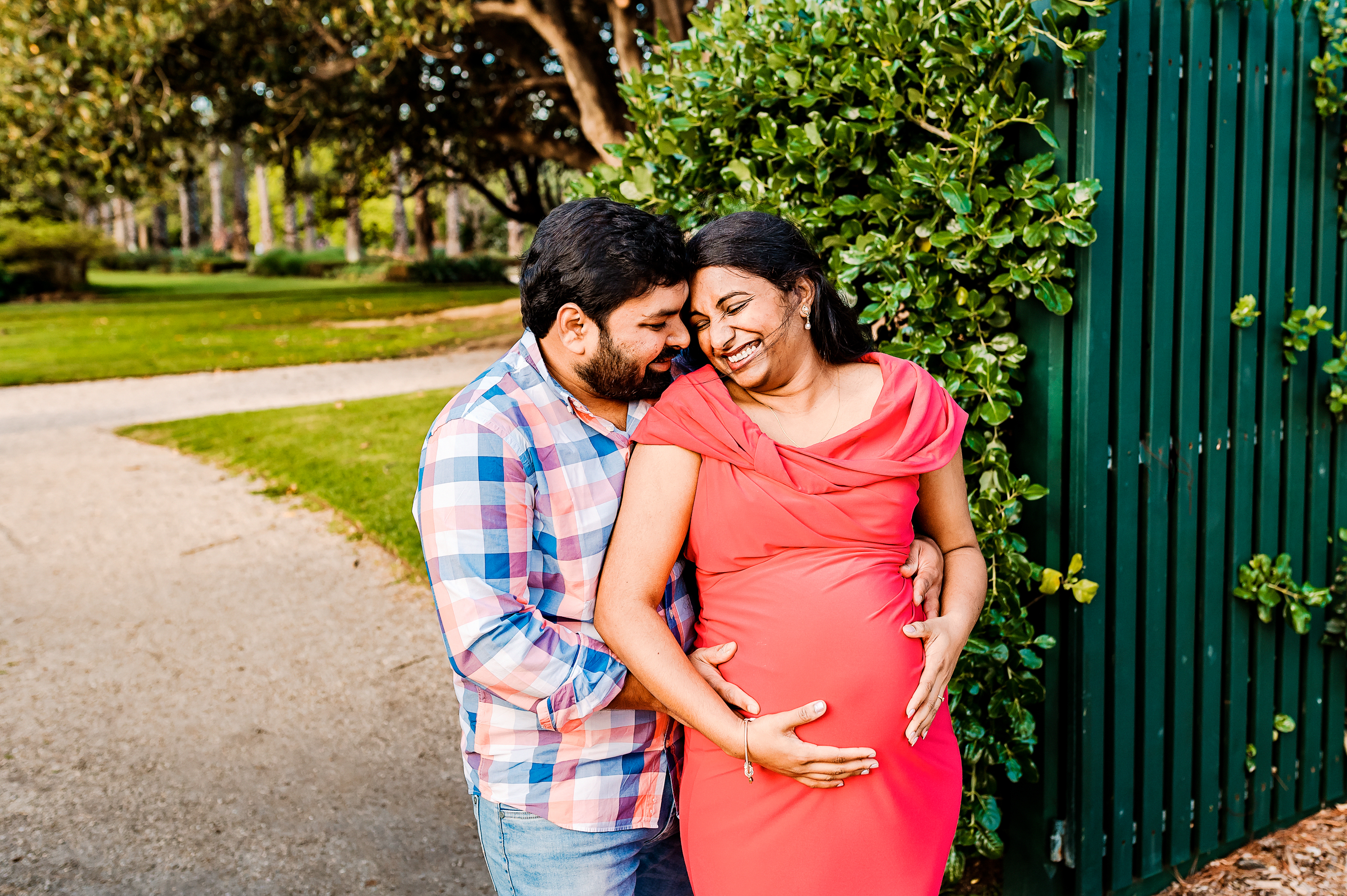 maternity photos with dad