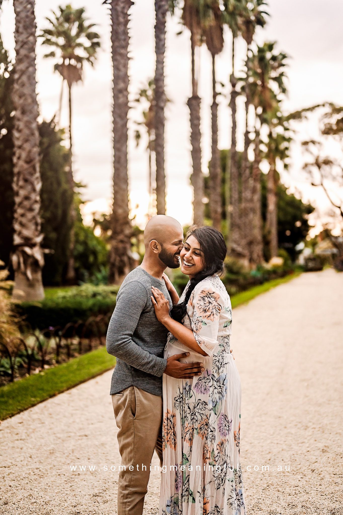 maternity photos with dad