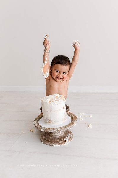 Cake smash photography melbourne