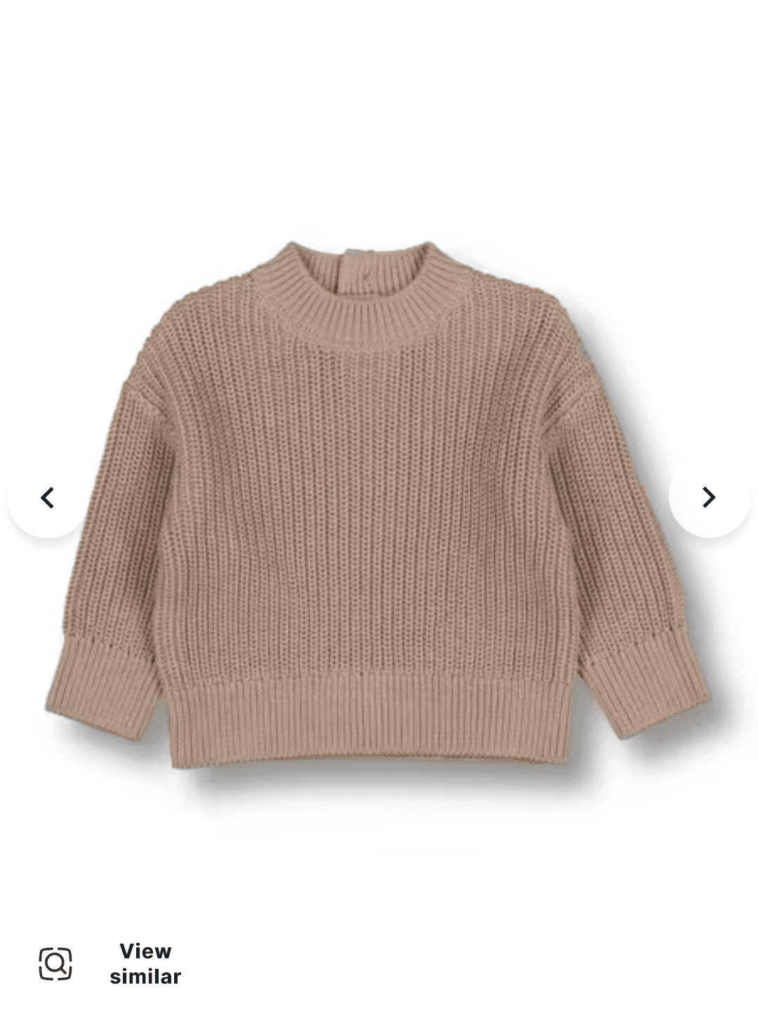 Screenshot 2024 03 25 at 10 51 47 Medium brown Baby Cotton Knitted Jumper Best&Less™ Online