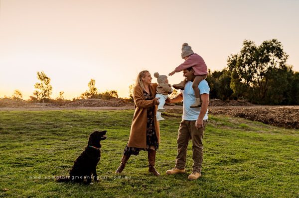 family photography with baby