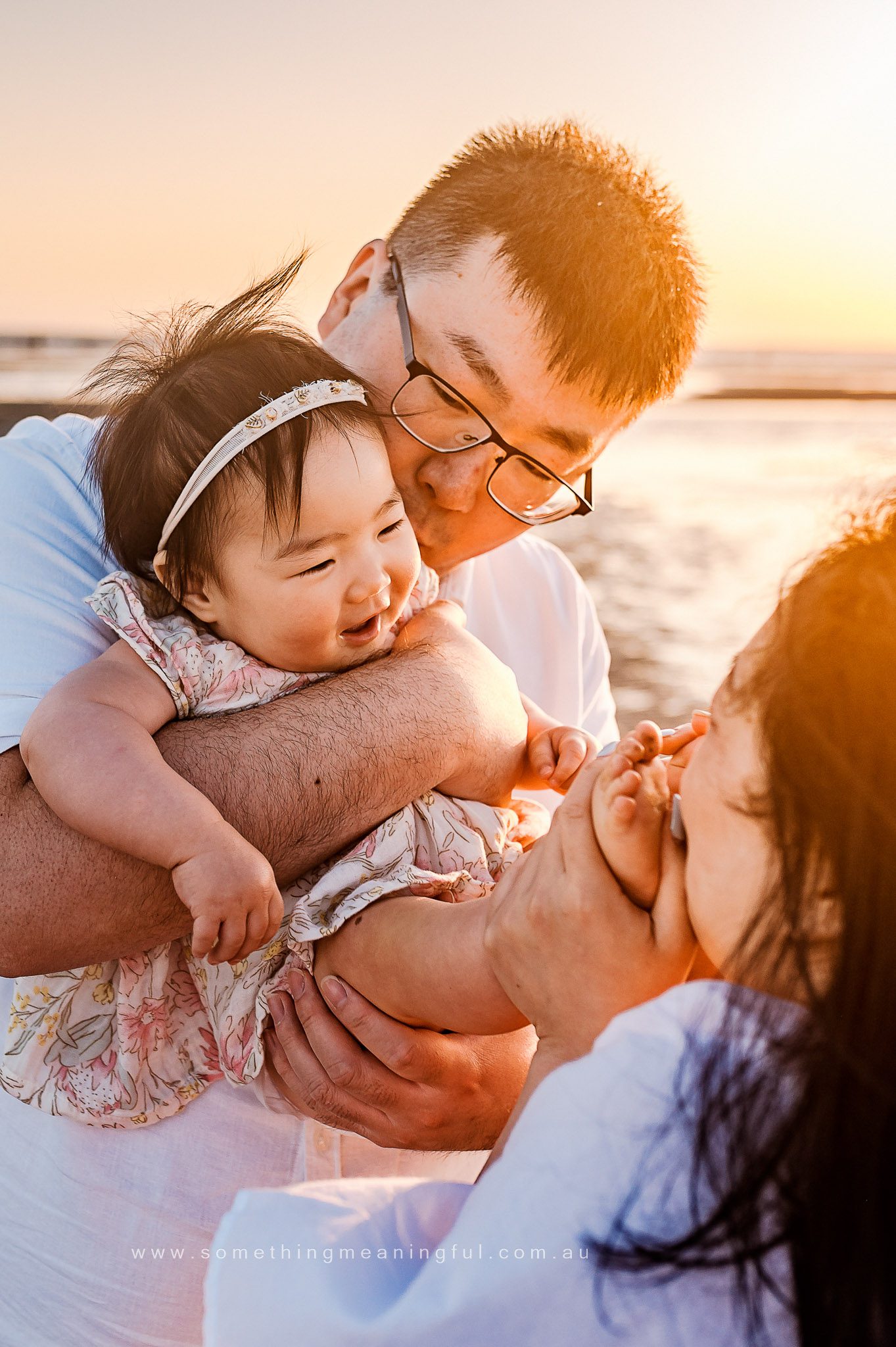 family photography with baby