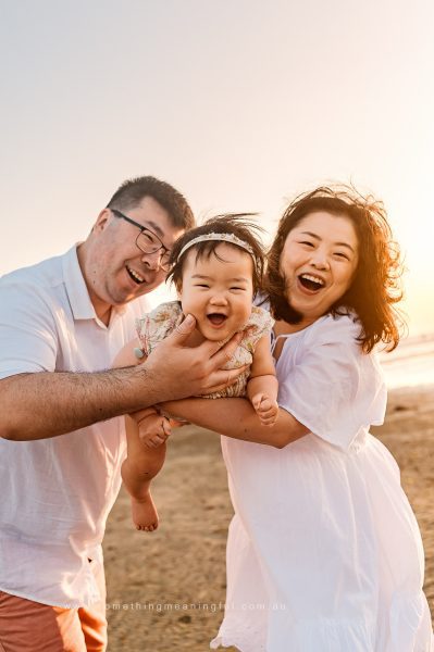 family photography with baby