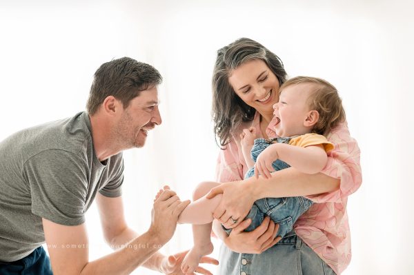 family photography with baby